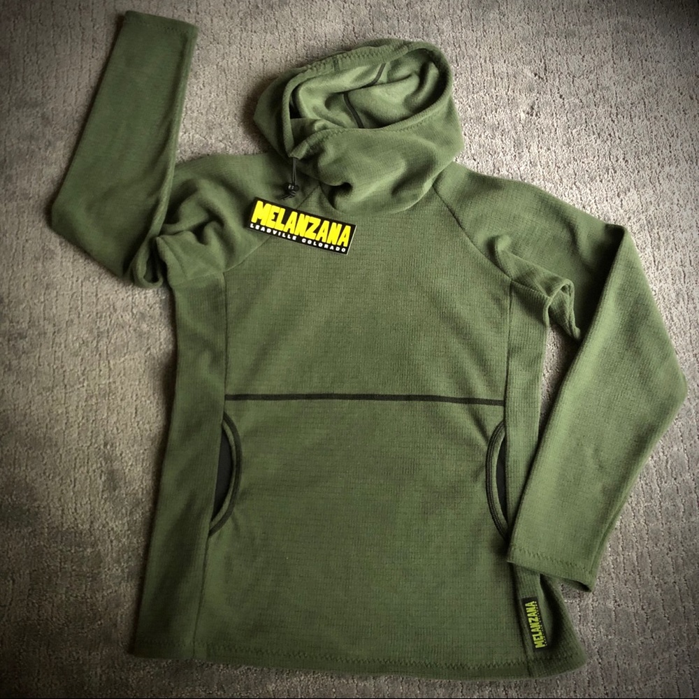 2020 Thyme Melanzana Micro Grid Hoodie